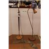 * (2) Vintage Floor Lamps - As Is