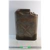 Metal Jerry Gas Can - Has a Hole on the Bottom