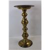Image 2 : Vintage Brass Plant Stand- 18'' Tall