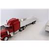 Image 4 : (3) Toy Trailers, Popak New- Ray, Tonka w/ Semi Truck