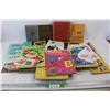 Image 1 : Various Vintage Books/ School learning Books, Geometry Set, Misc.