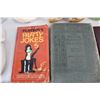 Image 3 : (6) Various Books, Playboys Party Jokes, <Misc. (2) Glasses CN Rail, Misc., Salt And Pepper Shakers,