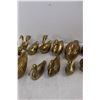 Image 4 : (14) Solid Brass Geese and Duck Decorations