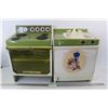 Holly Hobby Vintage Children Tin Oven And Sink w/ Dishwasher- 18'' Tall