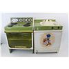 Image 2 : Holly Hobby Vintage Children Tin Oven And Sink w/ Dishwasher- 18'' Tall