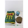 Image 1 : Saskatchewan Flag- 72'' x 36'', World Globe Piggy Bank, Vintage Very Old Jack Canuck Junior Baseball