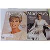 Image 2 : (2) Maclean's Princess Diana Magazines, Gemini Auxiliary Bell Ringer (NIB), Schroeder's Antique Pric