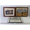 Image 1 : (3) Framed Pictures (The Gathering, Autographed Chad Pighin)