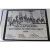 Image 2 : (3) Framed Pictures (The Gathering, Autographed Chad Pighin)