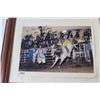 Image 3 : (3) Framed Pictures (The Gathering, Autographed Chad Pighin)