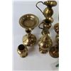 Image 2 : (13) Brass Ornaments (Jugs, Vases, Dishes)