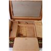 Image 3 : Leather Travel Case - 14" x 9.5" x 7.75" - As is