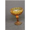 Image 4 : Amber Glass Pitcher, Two Candy Dishes