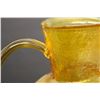 Image 3 : Amber Glass Pitchers, Candle Holder, Vase
