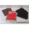 Image 1 : (20+) Canada Sand Papers Diamond Grit Medium Grit - 9" x 11" Sheets