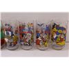 Image 3 : (3) McDonald's Glass Cups, (6) McDonald's Disney Glass Cups