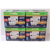 Image 3 : (4) 6 Packs of Soft White 60W Light Bulbs - Small, 60W GE Blacklight Bulb