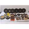 Image 1 : Assorted Grinder Disks & Plumber Roll