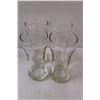 Image 3 : (2) Vintage Pilsner Glasses, (4) Vintage Beer Glasses, (4) Vintage Crystal Wine Glasses
