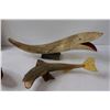 Image 3 : Bamboo Flat Chest, (3) Decorative Horn Fish