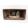Image 2 : Vintage Wooden Radio 21.5" x 10.5" x 9" - Missing Hardware, As Is