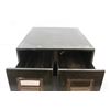 Image 2 : Vintage Wilson Stationery Metal Archive Drawer - 17"x14"x6"
