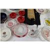 Image 3 : Assorted Glass Bowls and Dishes With Placemats And Assorted Decorations