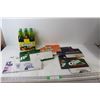 Image 1 : (6) 7-Up Glass Bottles, Assorted Pop Cardboard Boxes