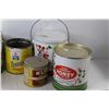 Image 3 : Assorted Baking and Food Tins and Cans