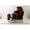 Image 1 : Santa Sleigh Christmas Decoration