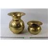 Image 1 : (2) Brass Spittoons