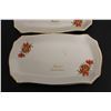 Image 2 : (6) Saskatchewan Prairie Lily Items - (2) Trays - Wayburn Sask., (3) Tea Cups w/ Saucers - (1) Eston