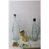 Image 6 : (2) Glass Bottles, Bird Decoration, Brass Toilet, Jewelry Case, 210 Stapler