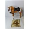 Image 2 : Clock, (3) Curtains, Toy Horse