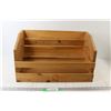 Image 1 : Wooden Book Shelf - 19 1/2" x 10" x 11"