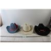 Image 1 : (3) Cowboy Hats