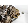 Image 2 : * Assorted Scrap Leather and Harness Hardware With Blue Tote