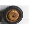 Image 2 : (3) 10 x 1.75 - F Flat Free Solid Rubber Wheels