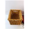 Image 7 : Woven Basket, Can Opener, Small Garbage Can, Vileda Robot Sweeper and Shall Stapler