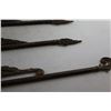 Image 8 : (4) Vintage Swing Arm Curtain Rods