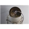 Image 8 : Hanging Light Fixture - As Is and Brass Cosmo Alarm Clock - Tested