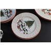 Image 4 : Soap Dispenser, (12) pc Christmas Dish Set - Plates & Mug and Santa Candle Holder