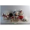 1227  Christmas Candles, Plush Toy and Ornaments