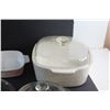 Image 2 : (3) Casserole Dishes and Lids