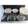 Image 5 : (3) Casserole Dishes and Lids