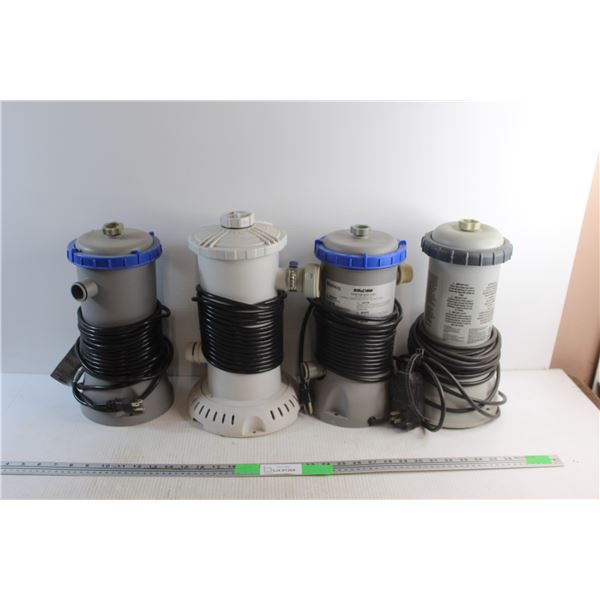 *(4) Filter Pumps - As Is