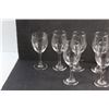 Image 2 : (8) Glass Goblets