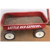 Image 2 : *Vintage Little Red Express Wagon - 22" x 12" x 9"