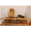 *High Chair (Wood - Cracked) 26.5