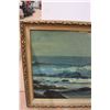 Image 2 : *Golden Surf - Robert Wood Framed Print 53" x 29"